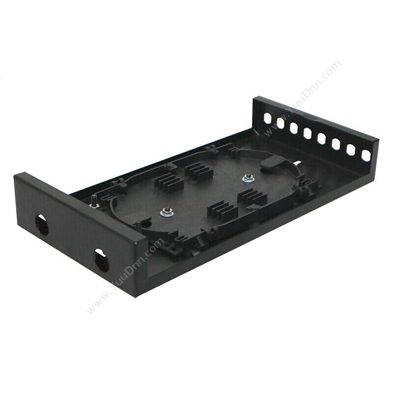 金坤宇 8口16芯LC机架式光缆终端盒 JKY-LC-8 （黑） 光缆终端盒