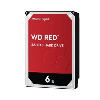 西部数据 WD WD60EFAX 红盘 SATA 6Gb/s NAS硬盘 NAS网络硬盘