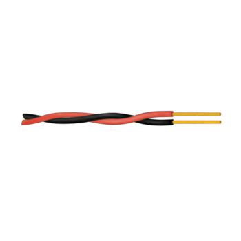 普天天纪 Telege RVS2*1.5 两芯对绞软电线 红黑 200米/卷 两芯电力电缆