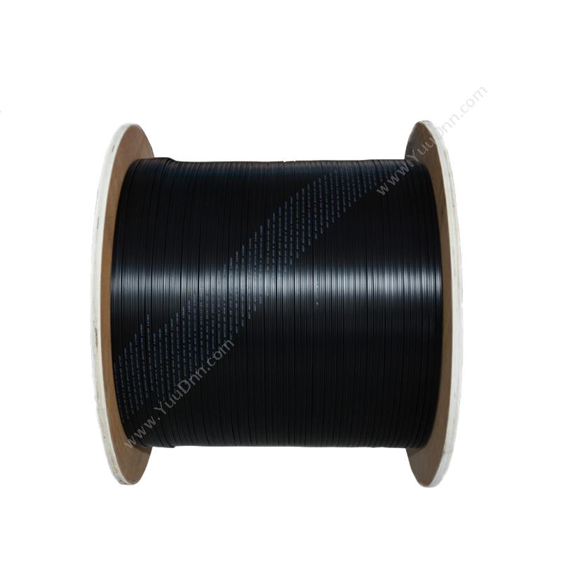 沪菲 GJYXCH型单芯金属自承式引入皮线光缆 （黑） 1000m/盘 定制 皮线光缆