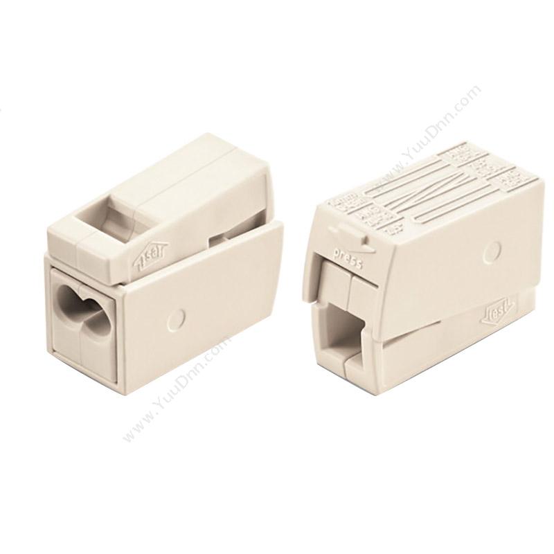 WAGO 德国224-112型（白）万能电线连接器 1000只/盒 万能电线连接器
