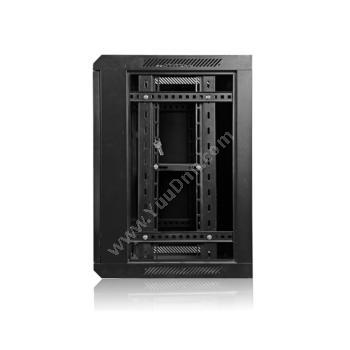 慧腾 WM系列 WM.6412 12U 前玻璃 （黑）色 挂墙机柜