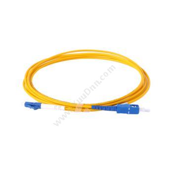 安普康 AmpCom AMSMUPC9/125SCLC3M 单模单芯SC-LC电信级光纤跳线3米（黄） 单模光纤跳线
