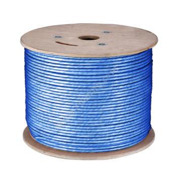 玖开六类4对UTP电缆AP-6-01（蓝） 305米/箱六类网线
