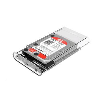 奥睿科 Orico3.5英寸移动硬盘盒USB3.0 SATA串口 透明3139U3硬盘盒/柜