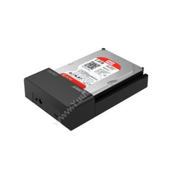 奥睿科 Orico2.5/3.5英寸通用移动硬盘盒Type-C/USB3.1 （黑）色6518C3硬盘盒/柜