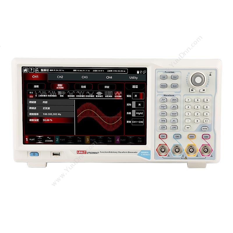 优利德 UNI-TUTG9000T系列函数任意波形发生器函数发生器