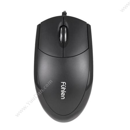 物公基租赁富勒 L103 有线光电鼠标 黑色键盘鼠标