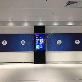 深圳市鼎深电子政府展厅滑轨屏软件|壁挂式滑轨屏软件卡券管理