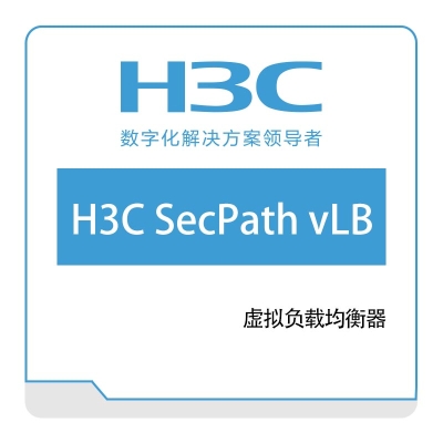 华三 H3C H3C-SecPath-vLB虚拟负载均衡器 网络安全