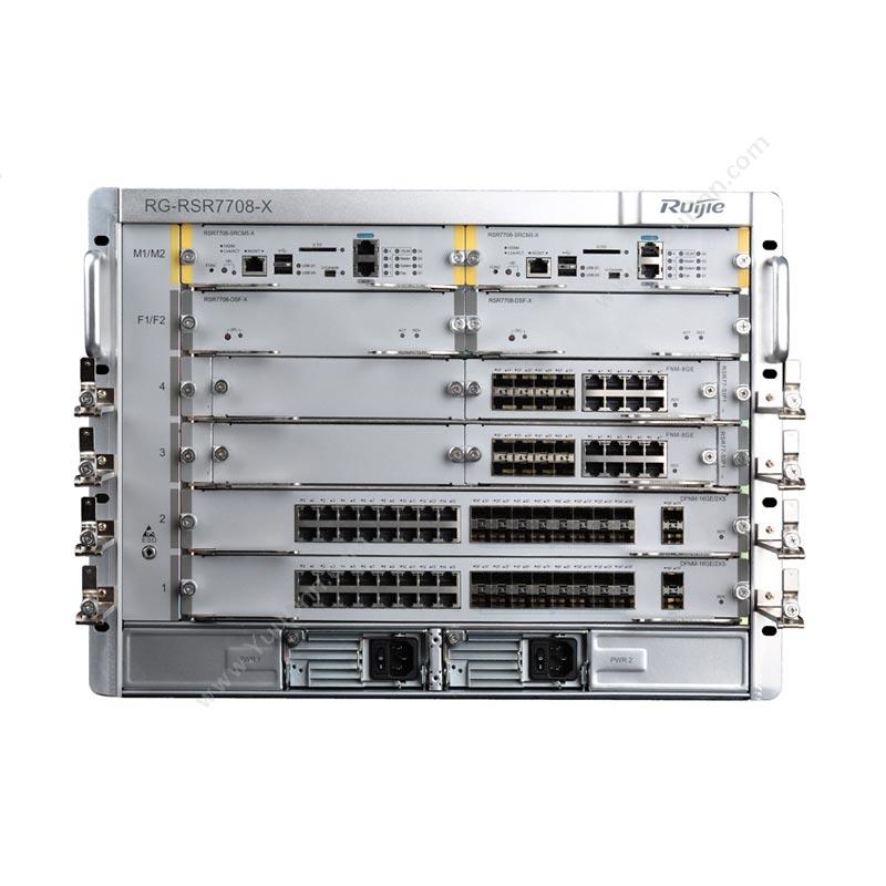 星网锐捷 RuijieRG-RSR7708-X核心全业务路由器企业级路由器