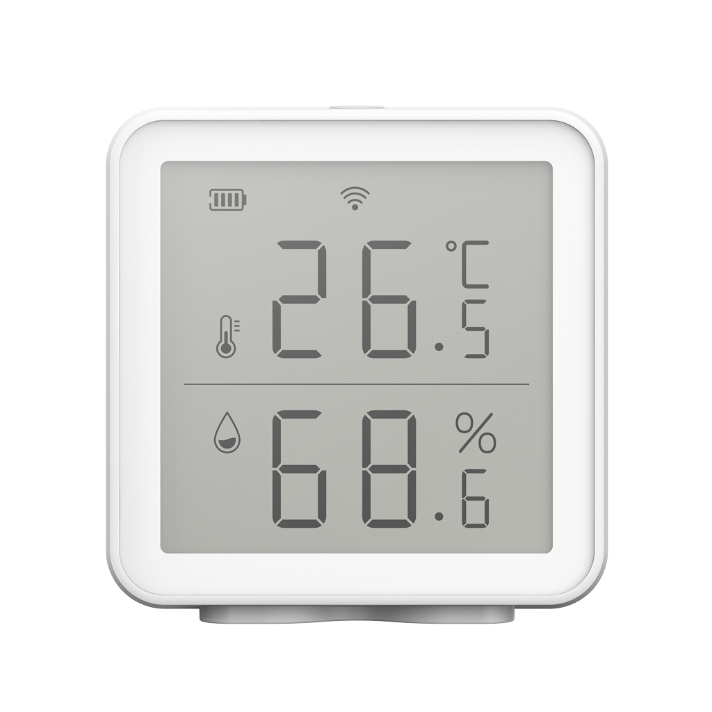 物果 智能WIFI温湿度传感器手机APP远程控制液晶屏显示 温湿度传感器