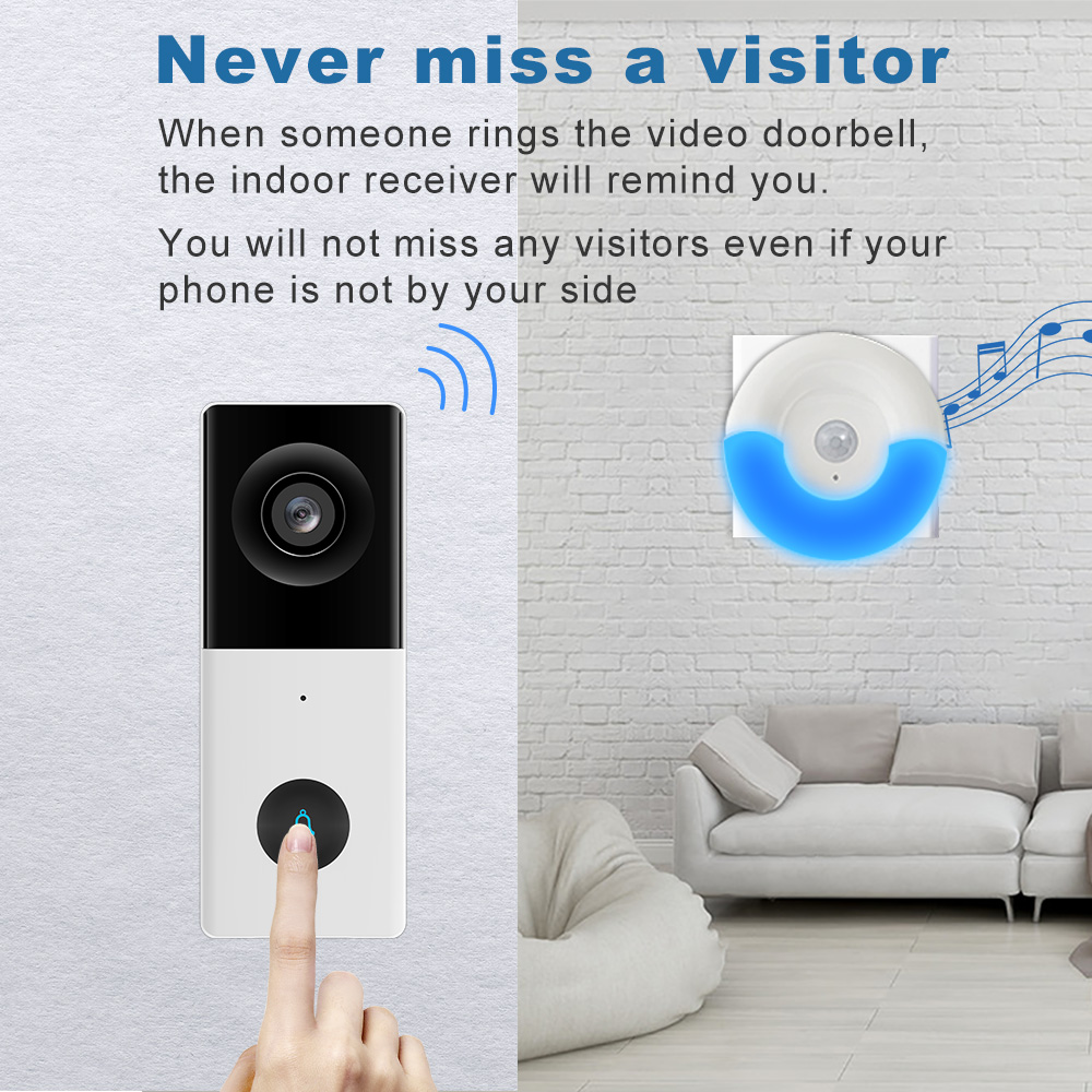 物果 Smart Doorbell With Chime 可视门铃