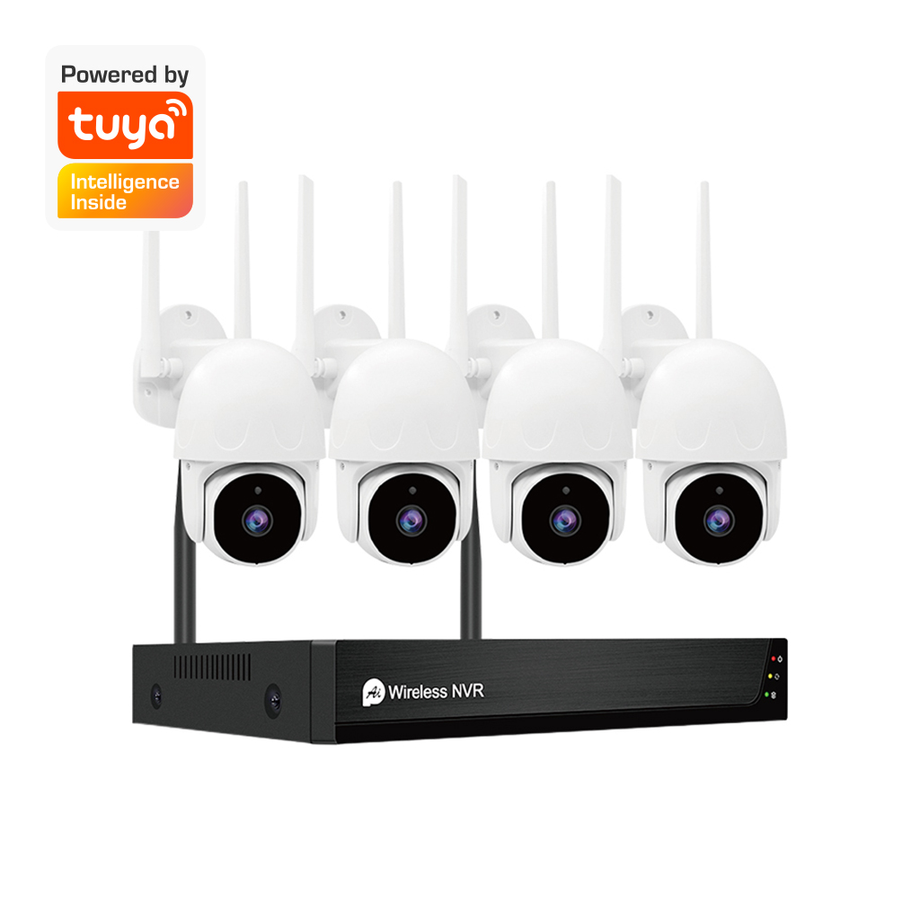 物果智家3MP WIFI Mini CCTV Camera Set摄像机