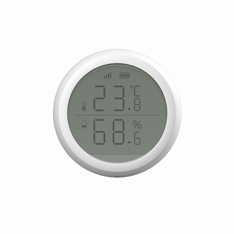 物果智家ZigBee智能LCD液晶显示温湿度传感器温湿度传感器