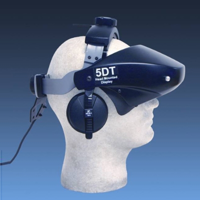 5DT HMD 800-40 3D 虚拟现实头戴式显示 双目数字头盔