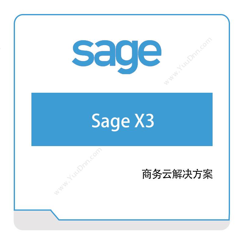 SAGESage-X3智能制造