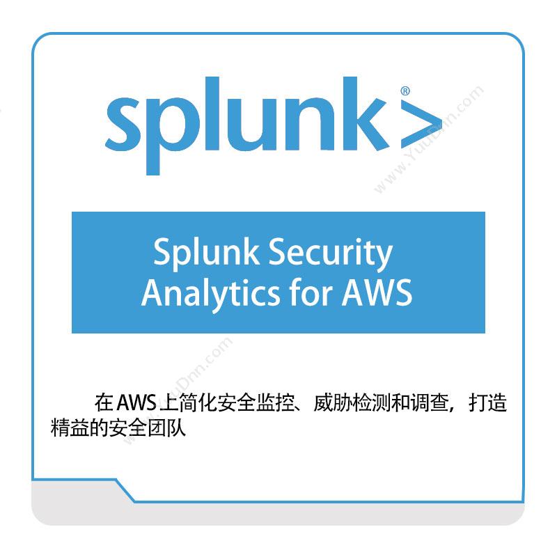 Splunk Splunk-Security-Analytics-for-AWS IT运维