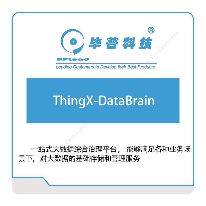 毕普科技ThingX-DataBrain大数据