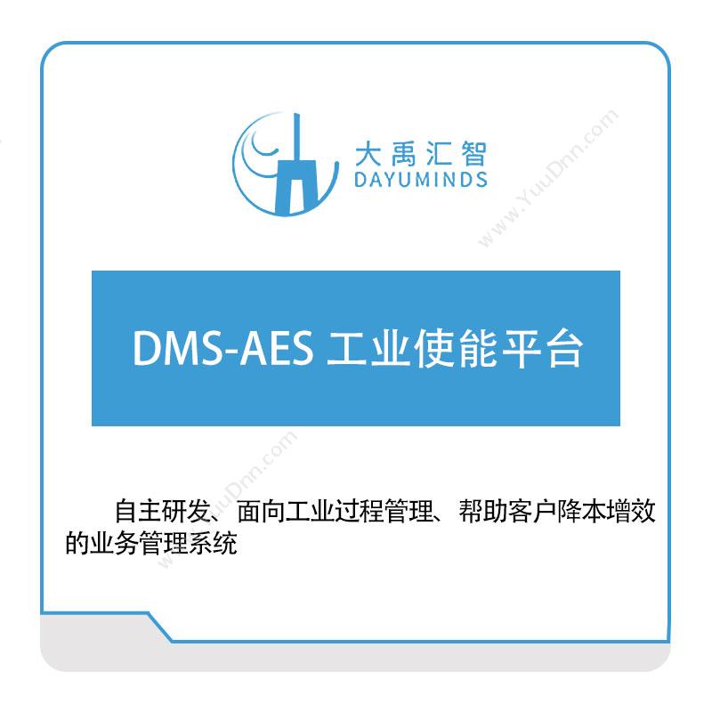 大禹汇智DMS-AES-工业使能平台大数据