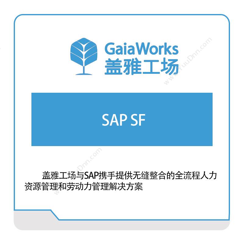 盖雅工场SAP-SF人力资源管理