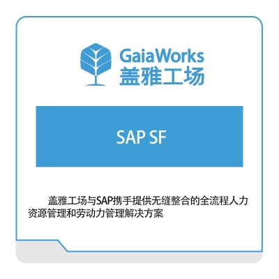 盖雅工场 SAP-SF 人力资源管理