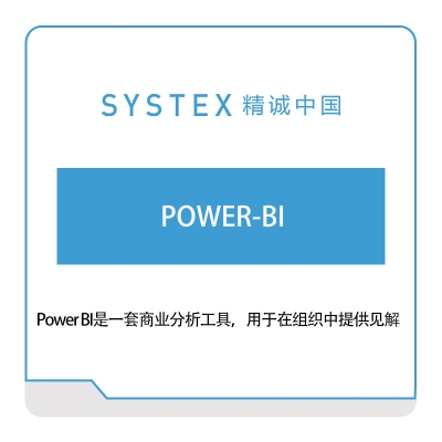 精诚中国 POWER-BI 软件实施