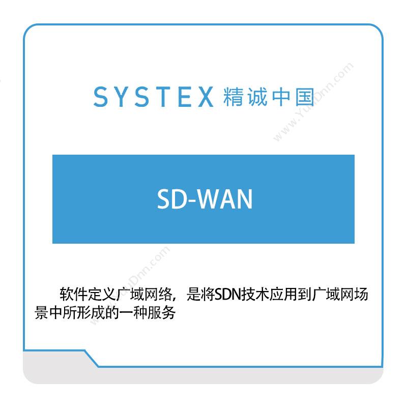 精诚中国 SD-WAN 软件实施