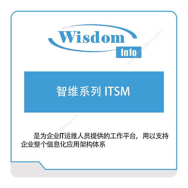 威士顿智维系列-ITSM设备管理与运维
