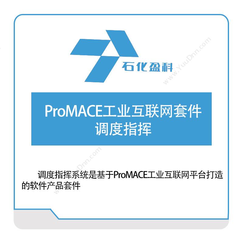 石化盈科ProMACE工业互联网套件-调度指挥公共安全