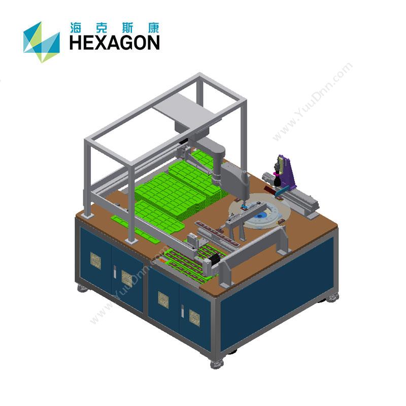 海克斯康 Hexagon车钥匙外观瑕疵检测方案定制专机方案