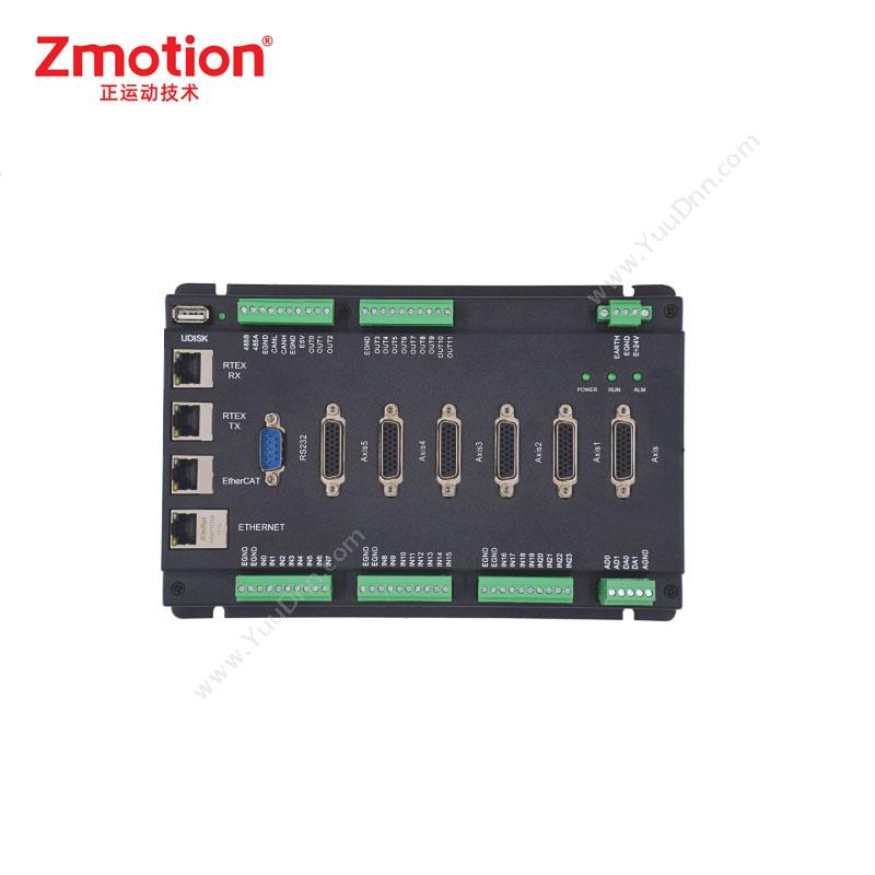 正运动技术EtherCAT+RTEX混合总线运动控制器-ZMC460N运动控制
