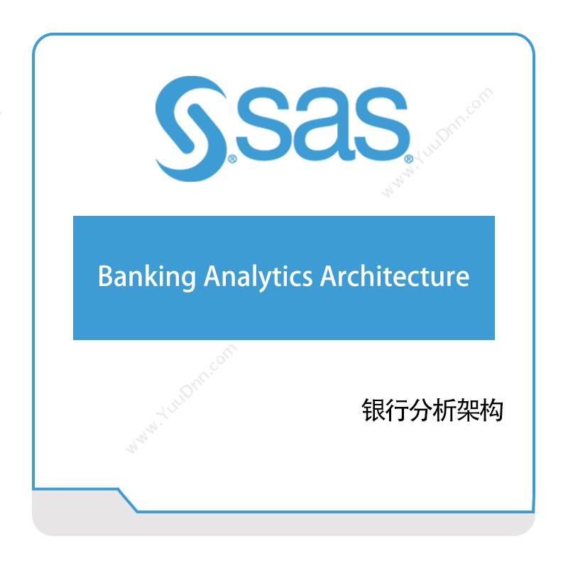赛仕软件 SASBanking-Analytics-Architecture商业智能BI