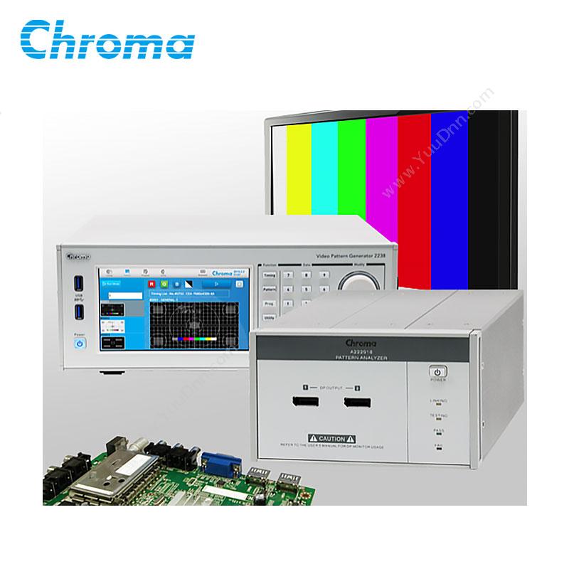 致茂电子PCBA图像分析仪-ModelA222918视频与色彩测试