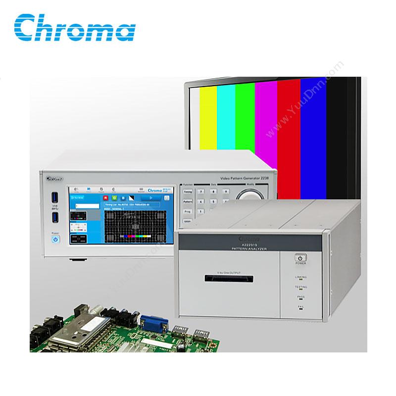 致茂电子PCBA图像分析仪-ModelA222919视频与色彩测试
