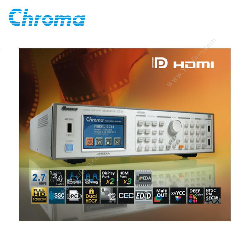 致茂电子视频信号图形产生器-Model22294-A视频与色彩测试