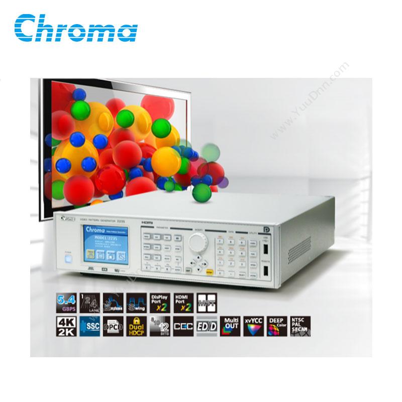 致茂电子视频信号图形产生器-Model2234视频与色彩测试