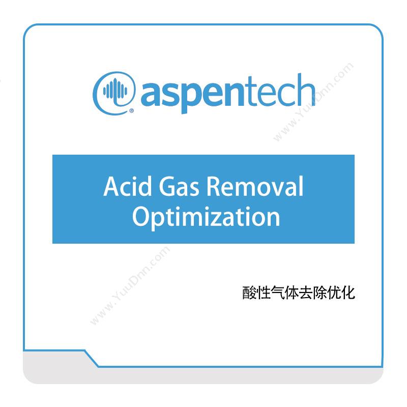艾斯本 AspentechAcid-Gas-Removal-Optimization化工过程仿真